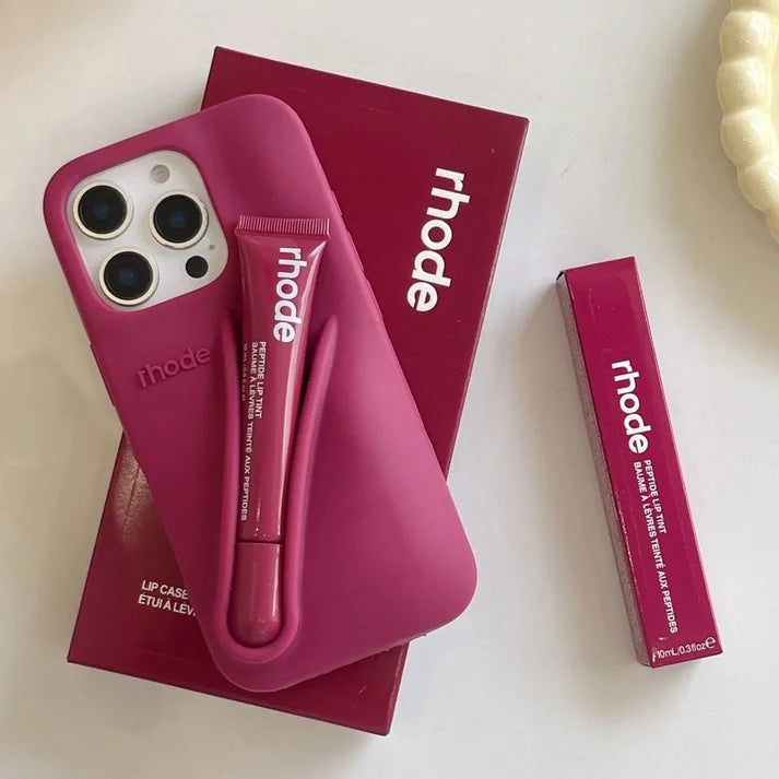 Coque iPhone Lip Gloss DIY avec Porte Rouge à Lèvres