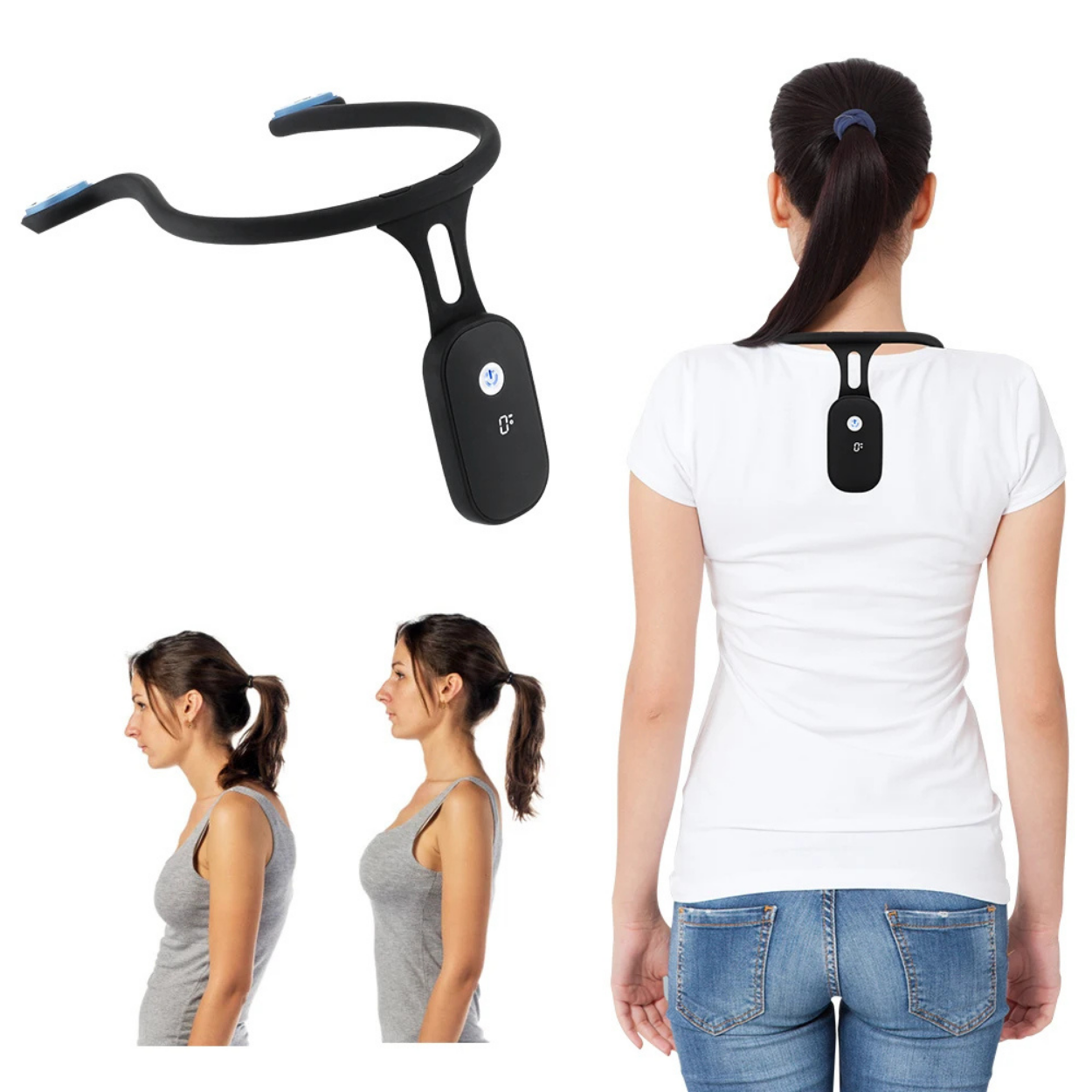 Correcteur de posture intelligent en silicone