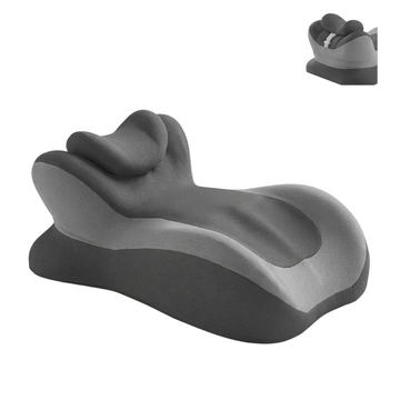 Coussin Multifonction Ergonomique Lit et Couple Soutien Dos Nuque et Poitrine