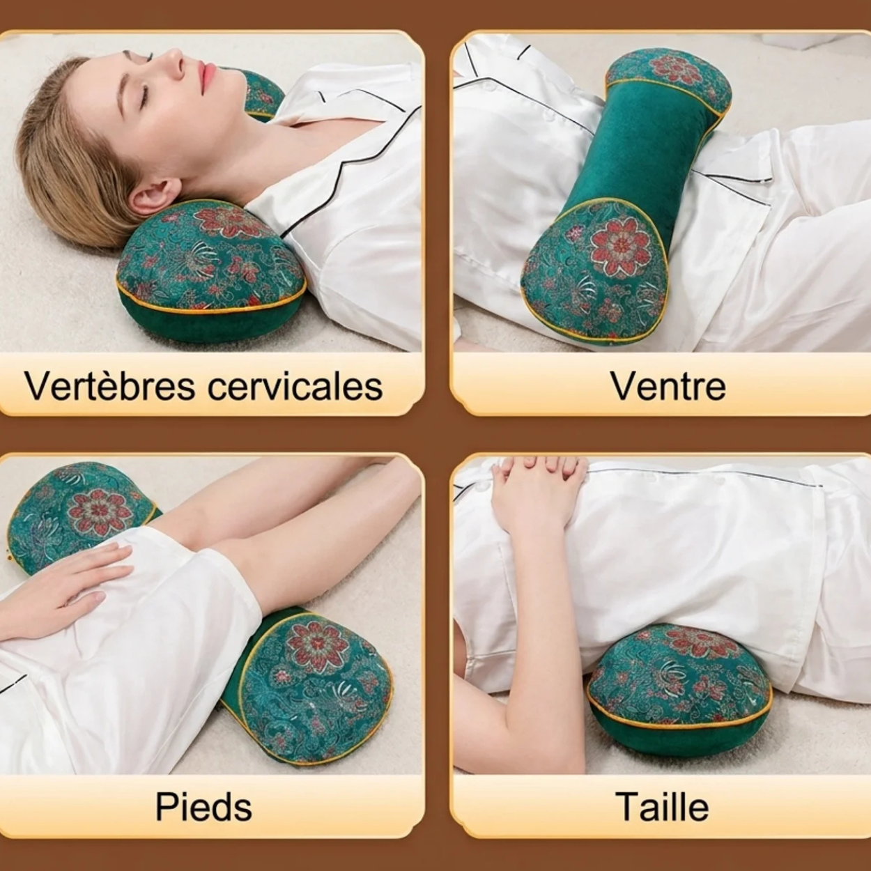 Coussin Cervical Chauffant à l’Armoise USB