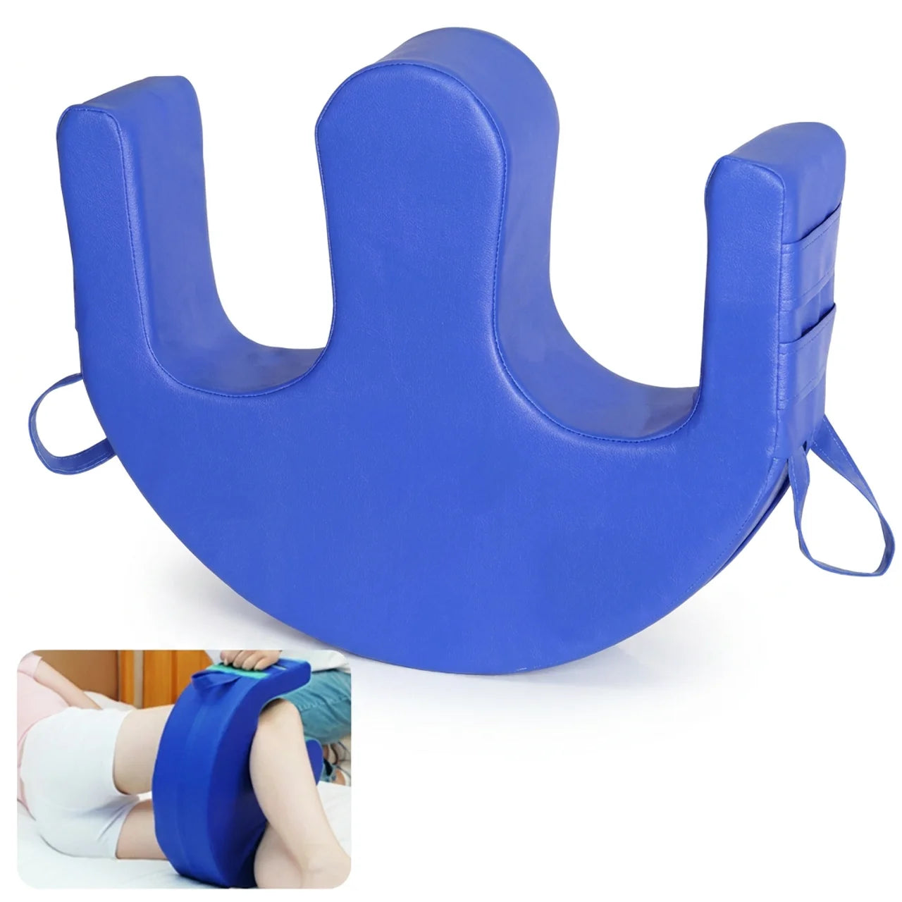 Coussin de Retournement Ergonomique en W pour Personnes Alitées