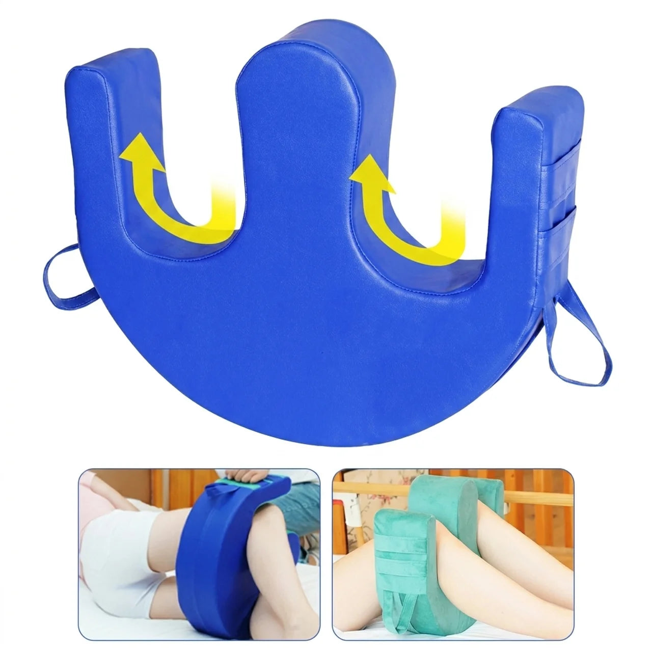 Coussin de Retournement Ergonomique en W pour Personnes Alitées