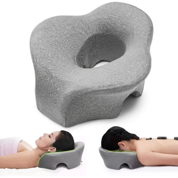 Coussin ergonomique Facial Mémoire de Forme Massage Ventre