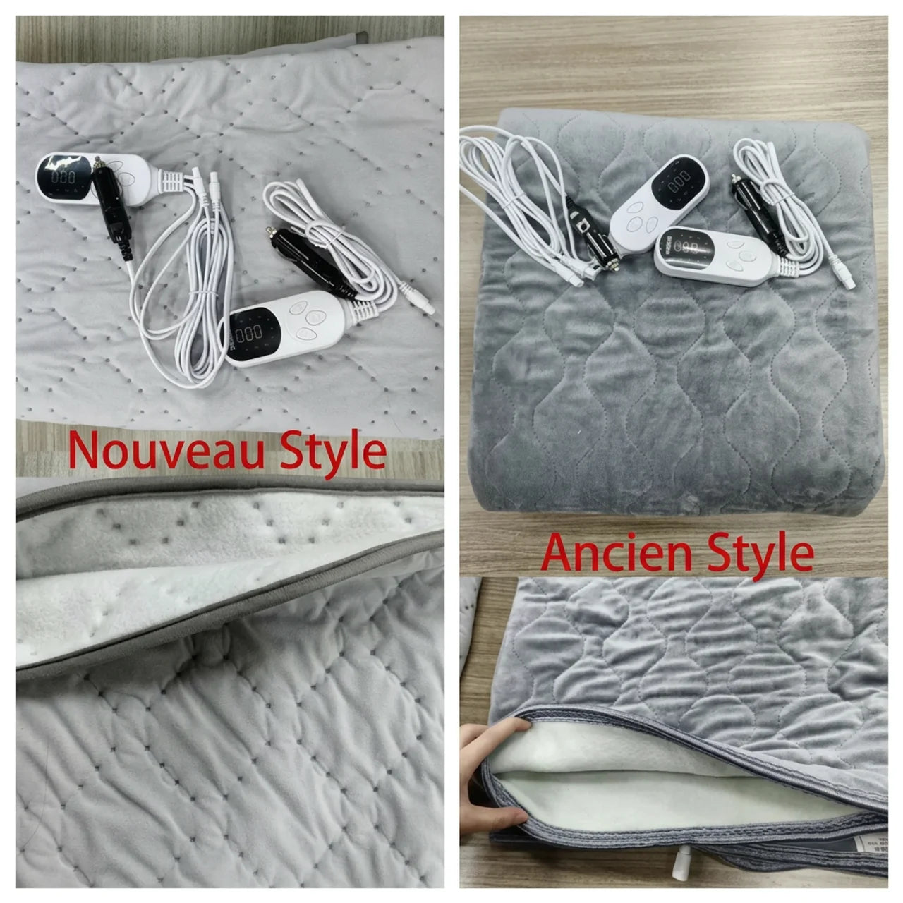 Couverture Chauffante 12V pour Voiture Hiver pour Camping Car et Camions