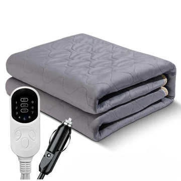 Couverture Chauffante 12V pour Voiture Hiver pour Camping Car et Camions