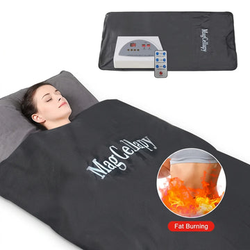 Couverture Sauna Infrarouge 650W 220V Détente Transpiration & Bien-être à Domicile