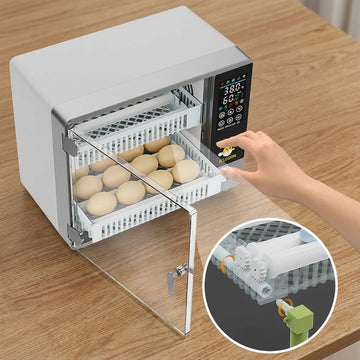 Couveuse Automatique 24 Œufs avec Retournement Automatique