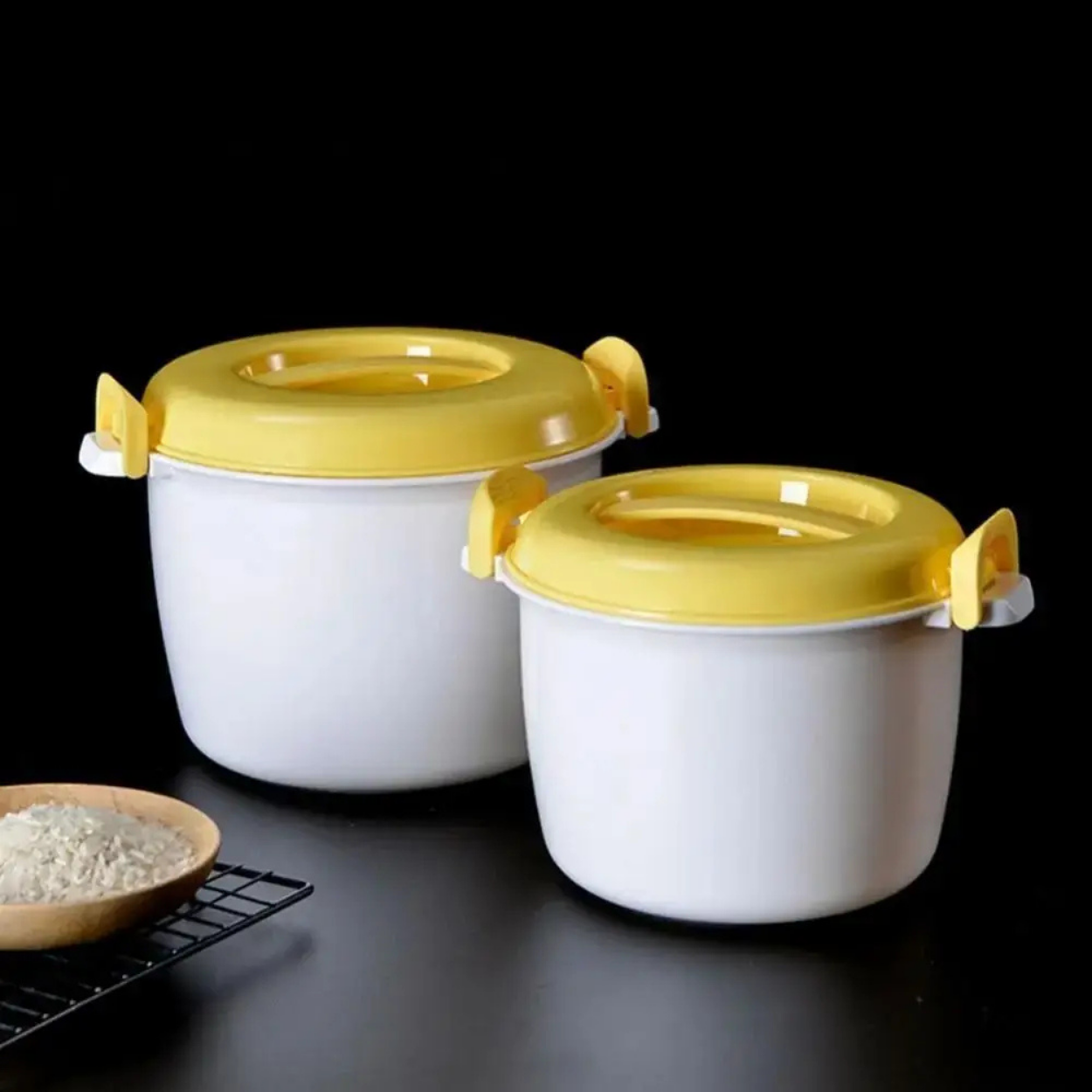 Cuiseur à Riz à Micro-Ondes Multifonction