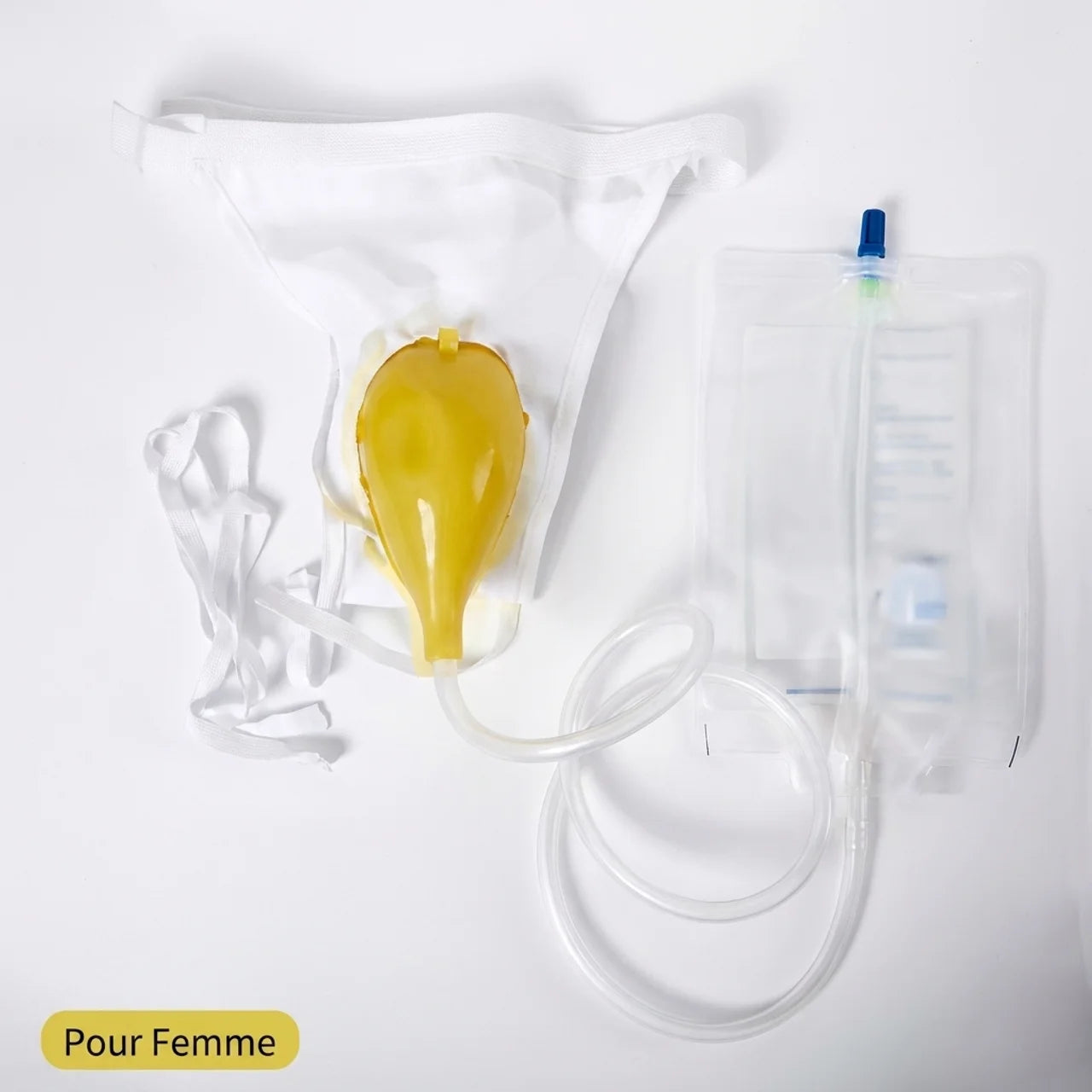 Culotte d'Incontinence Urinaire avec Poche de Drainage
