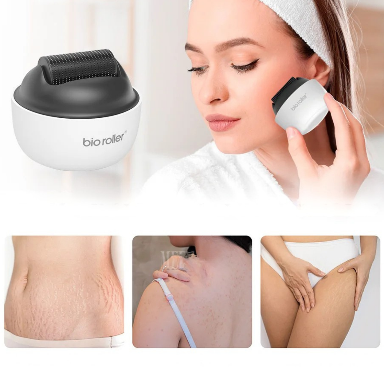 Derma Roller G4 1200 Micro Aiguilles en Titane