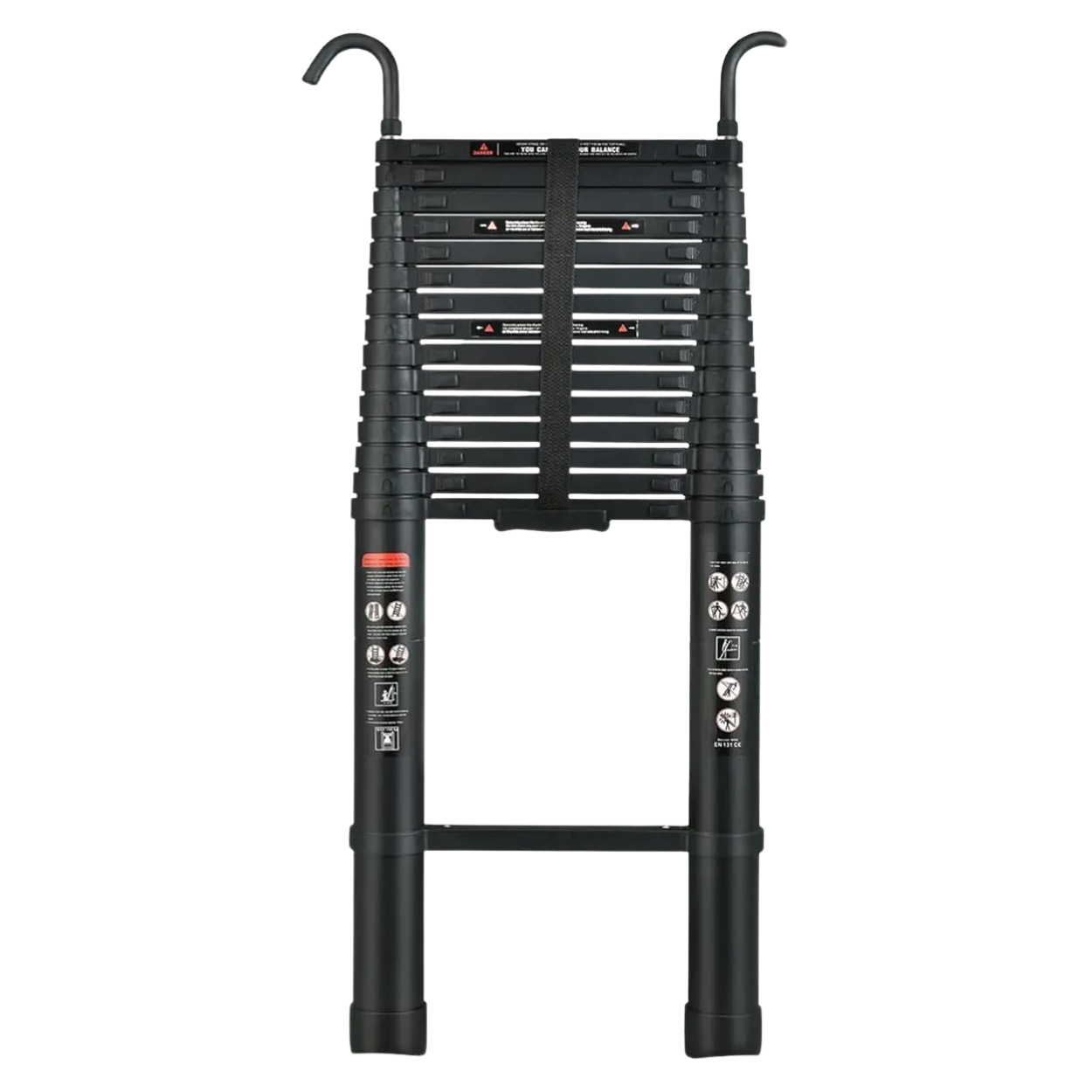 Échelle Télescopique Aluminium 6,2 m Sécurisée