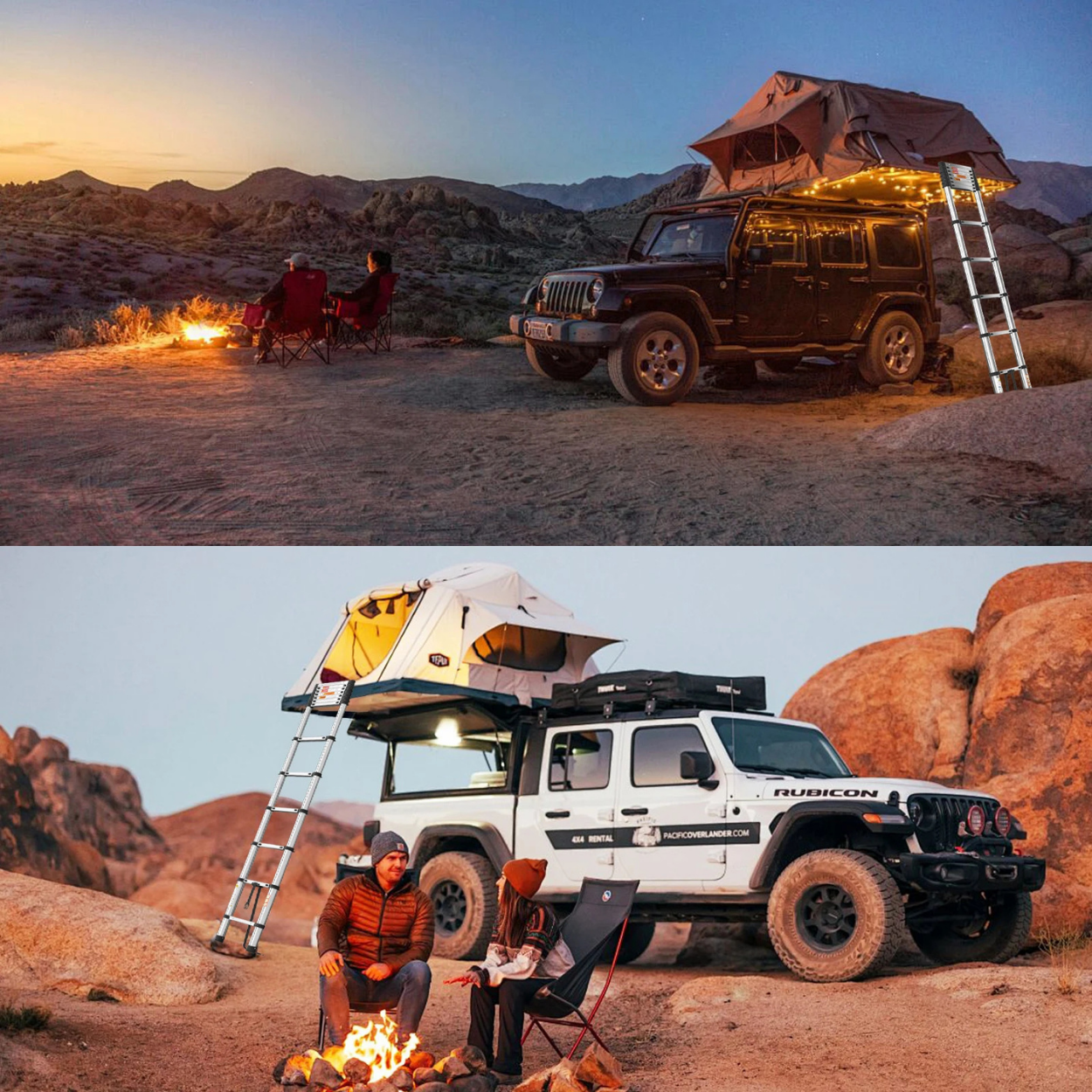 Échelle Télescopique Professionnelle en Acier Inoxydable