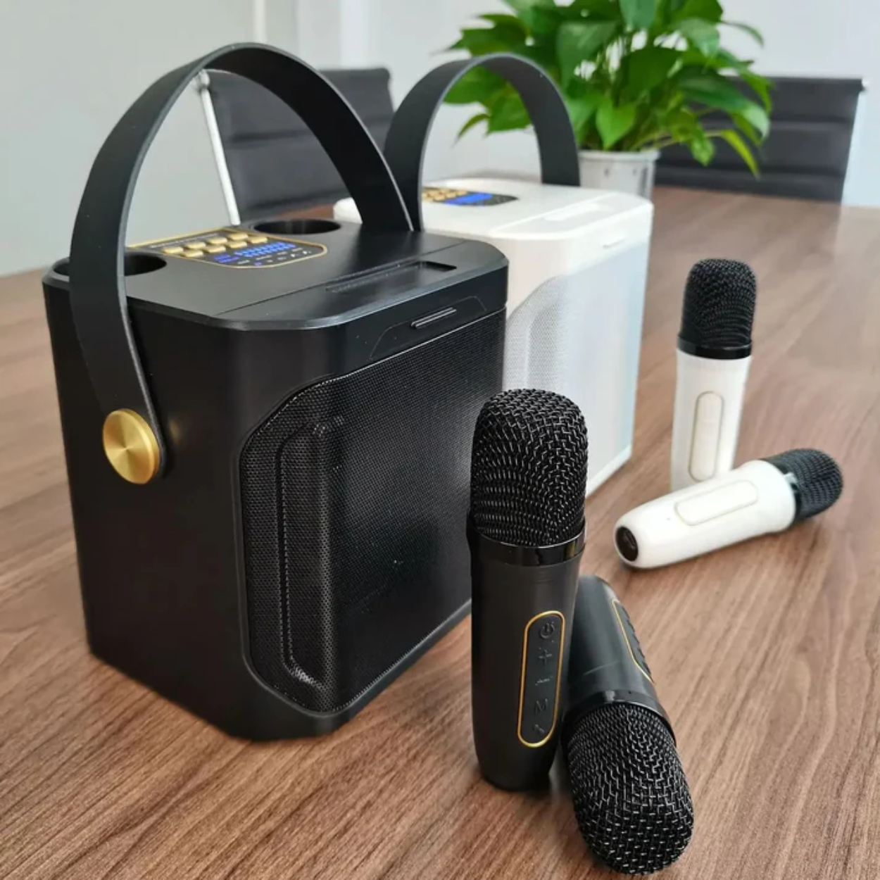 Enceinte Karaoké Bluetooth Portable Haute Puissance