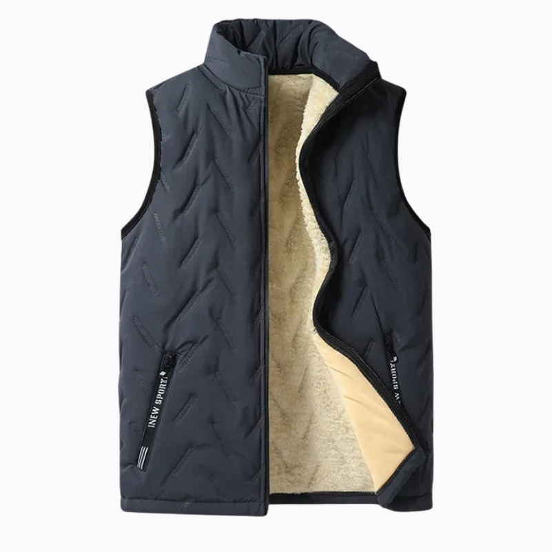 Ensemble Hiver Chaud Veste Velours Gilet & Pantalon Coton