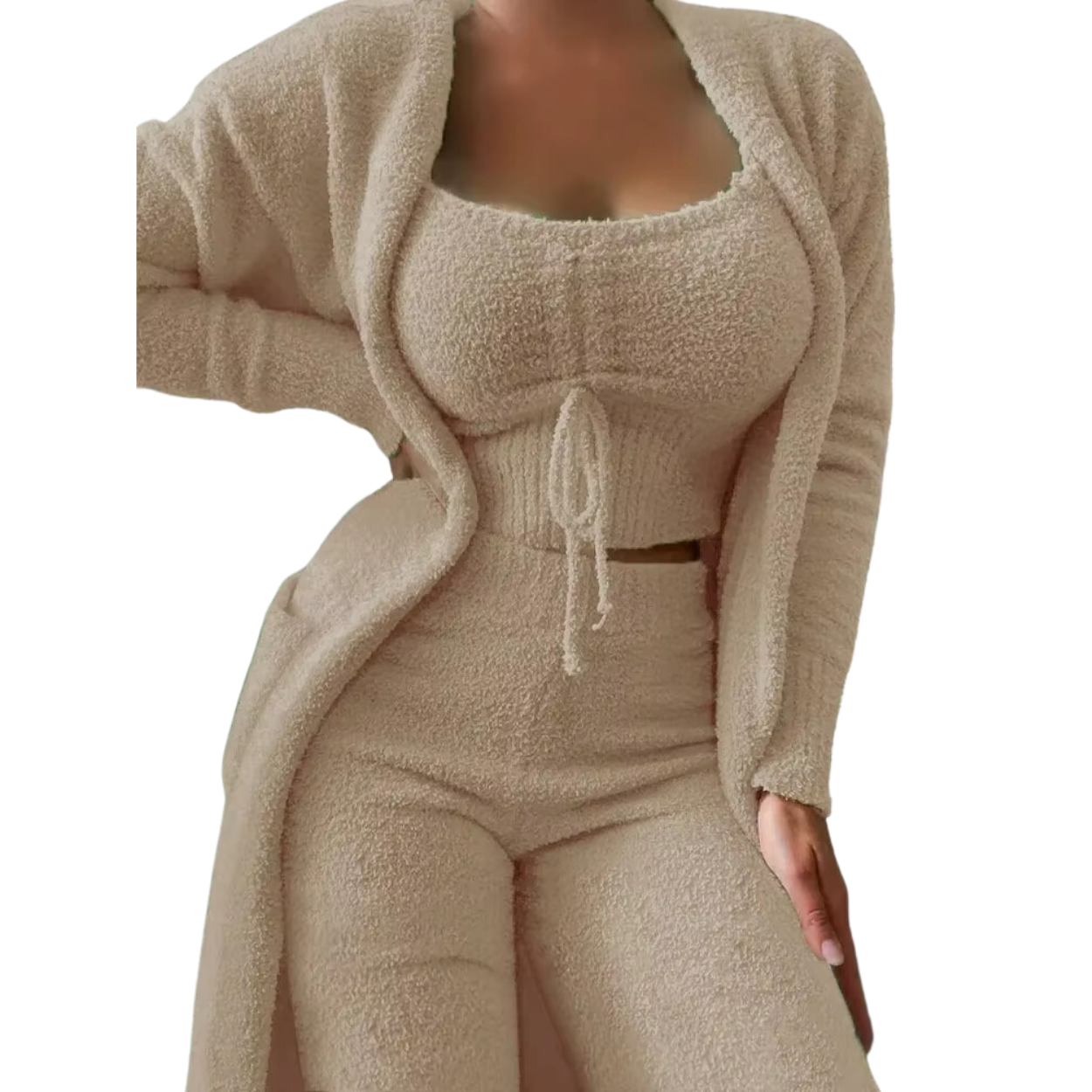 Ensemble Pyjamas Velours Confort & Élégance