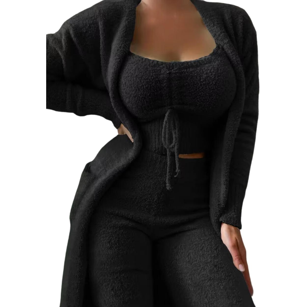 Ensemble Pyjamas Velours Confort & Élégance