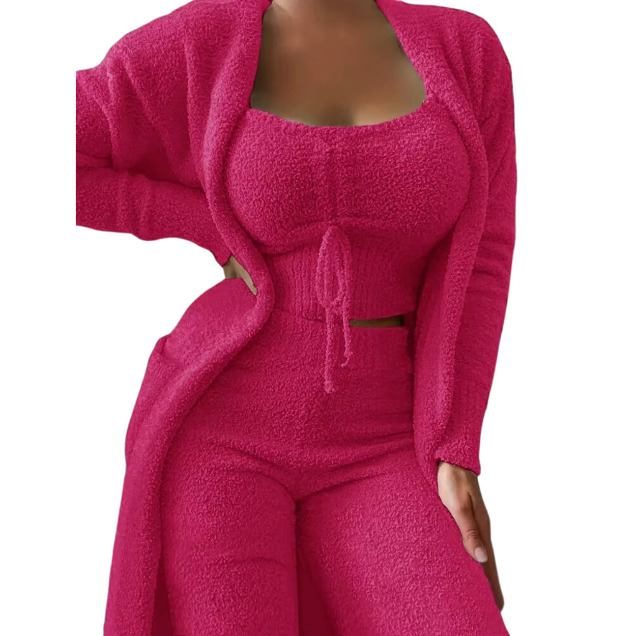 Ensemble Pyjamas Velours Confort & Élégance