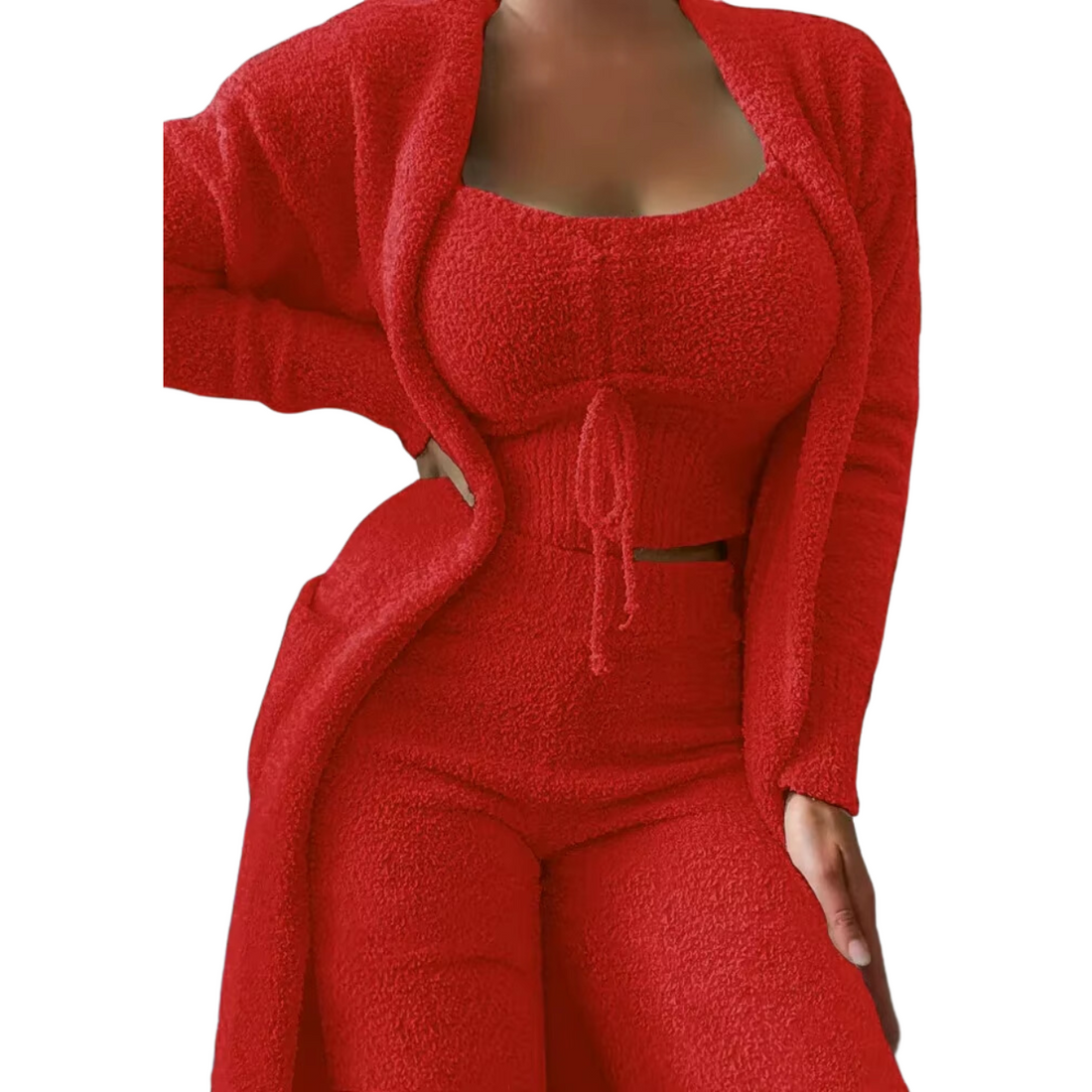 Ensemble Pyjamas Velours Confort & Élégance