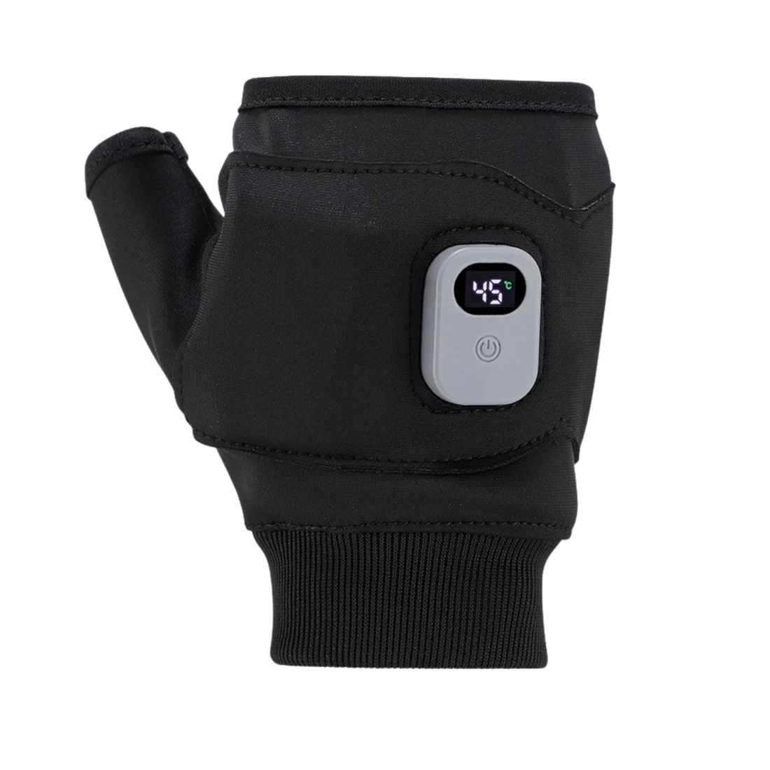 Gants chauffants USB sans doigts 3 niveaux de chaleur
