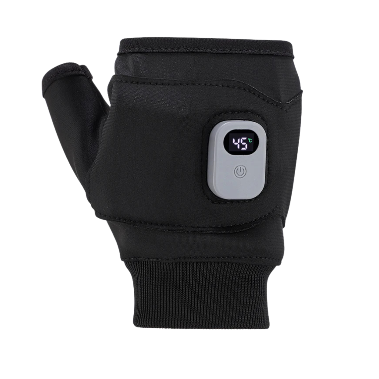 Gants chauffants USB sans doigts 3 niveaux de chaleur