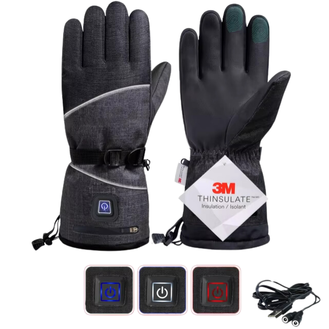 Gants Chauffants Électriques 3M