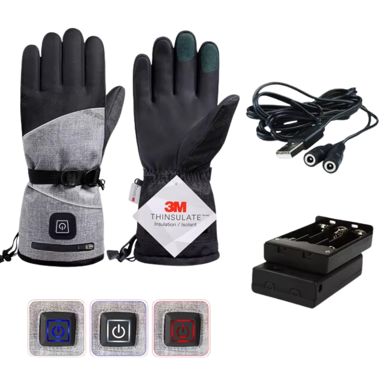 Gants Chauffants Électriques 3M