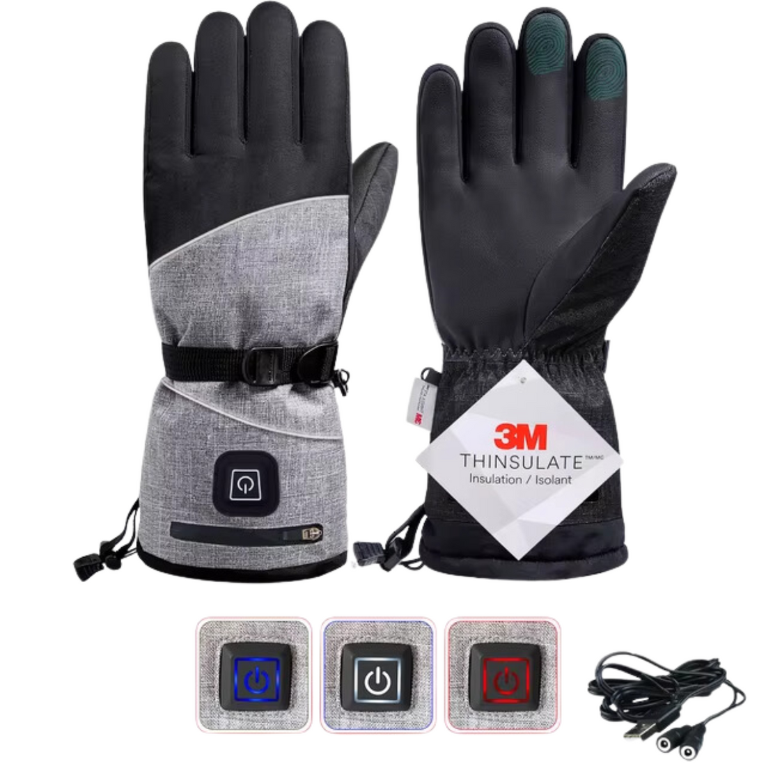 Gants Chauffants Électriques 3M