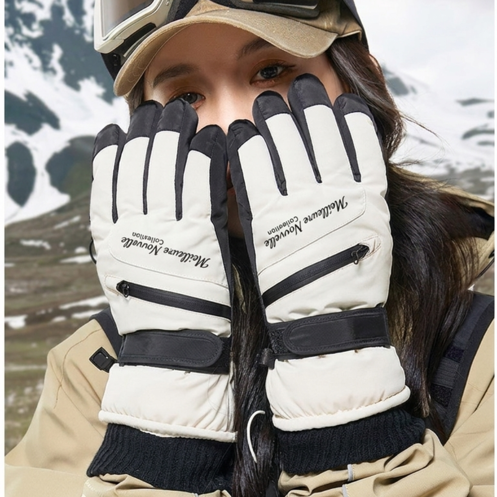 Gants Unisexe Cyclisme Hiver Thermiques Imperméables Écran Tactile