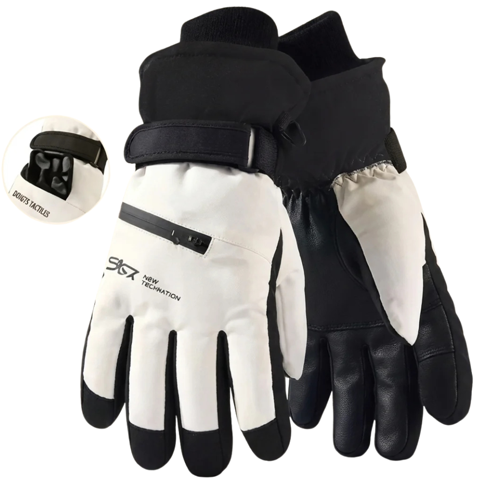 Gants Unisexe Cyclisme Hiver Thermiques Imperméables Écran Tactile