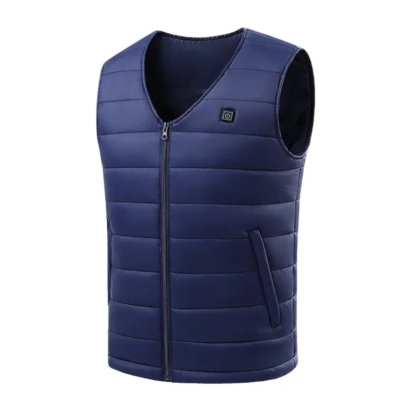 Gilet Chauffant Électrique Unisexe 16 Zones de Chauffe USB