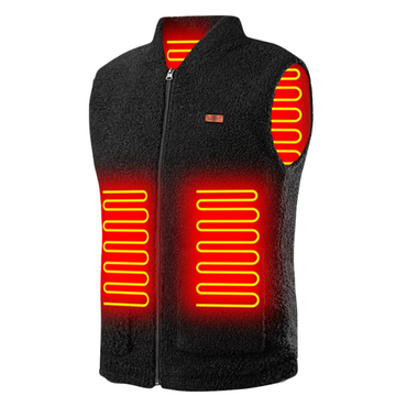 Gilet Chauffant Intelligent USB 8 Zones de Chaleur