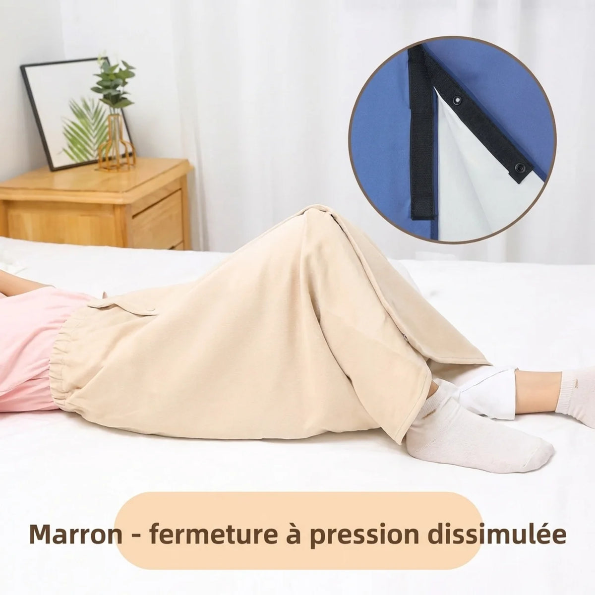 Jupe d'Incontinence Imperméable & Lavable