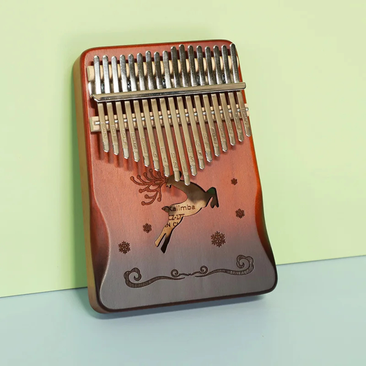 Kalimba en Bois Piano à Pouce 17/21 Touches