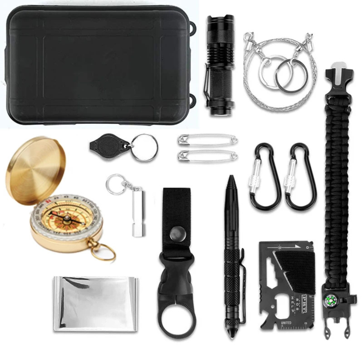 Kit de survie 12-en-1
