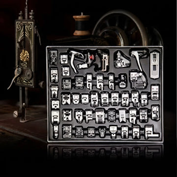Kit 32 Pieds de Biche Multifonctions pour Machine à Coudre