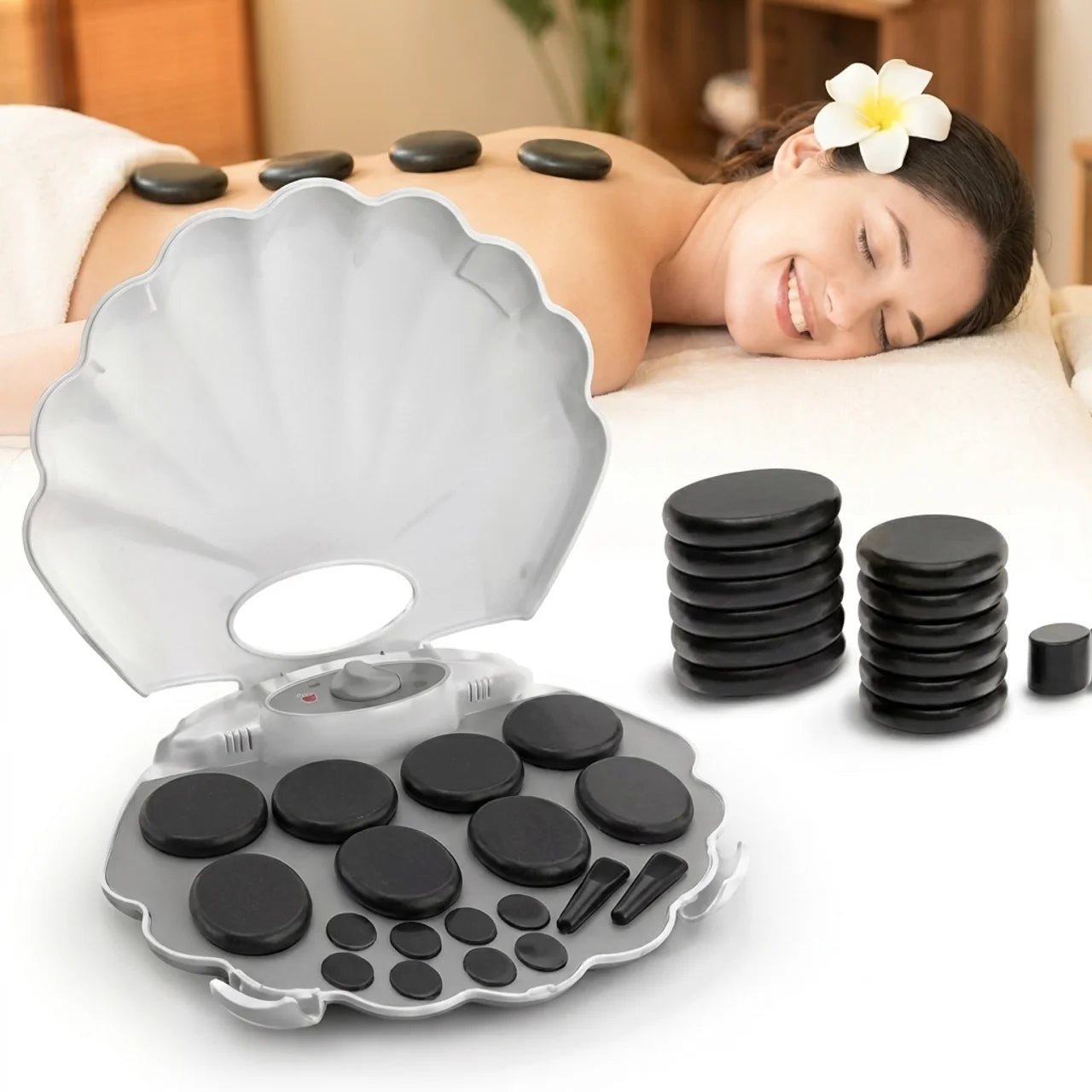 Kit Pierres Chaudes Relaxation Pro