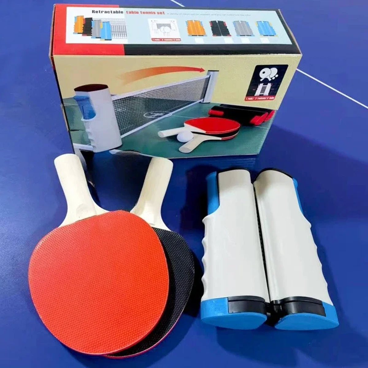 Kit Ping Pong Portable Complet