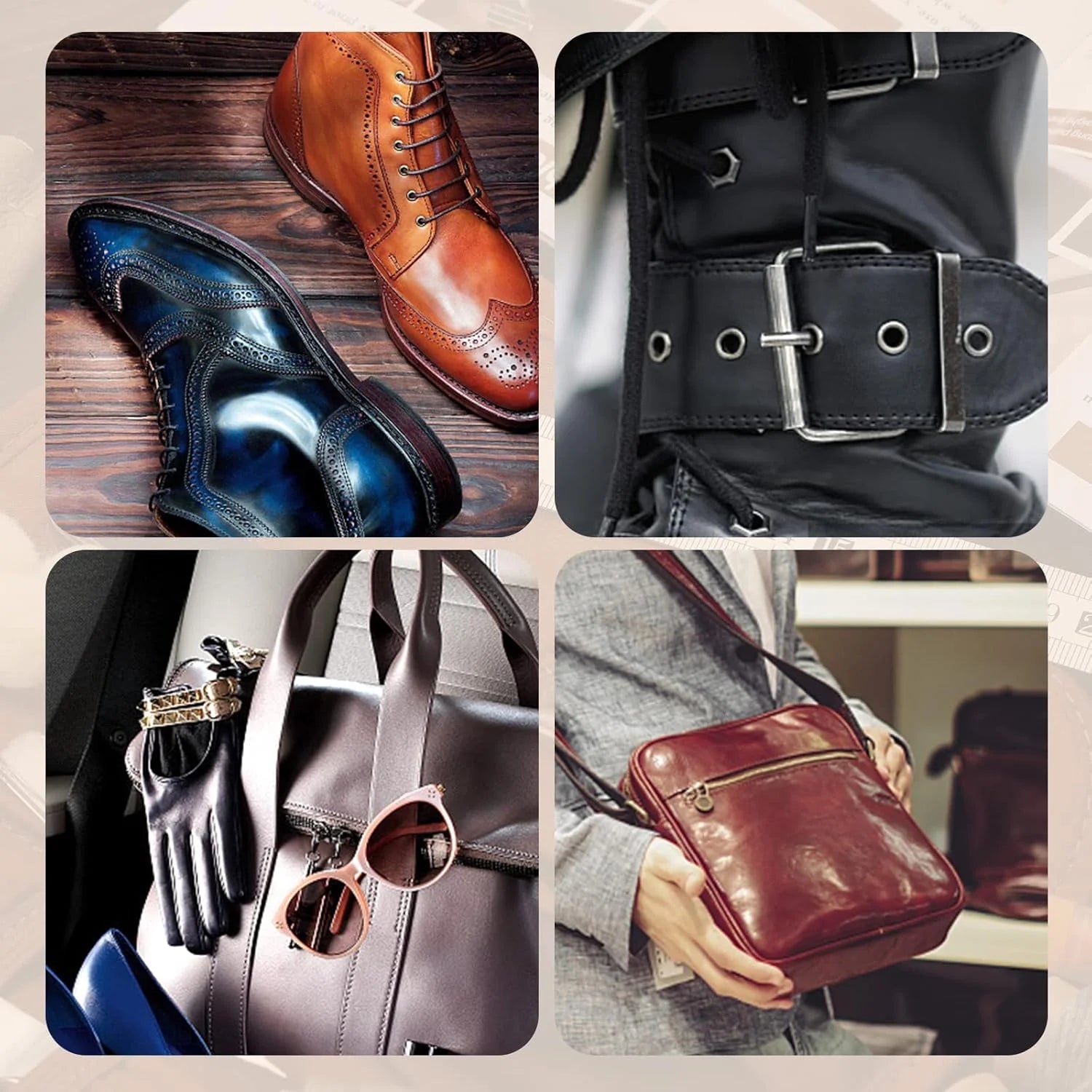 Kit Professionnel d’Outillage pour Travail du Cuir
