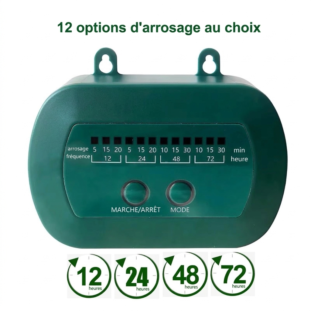 Kit d’arrosage automatique solaire pour plantes