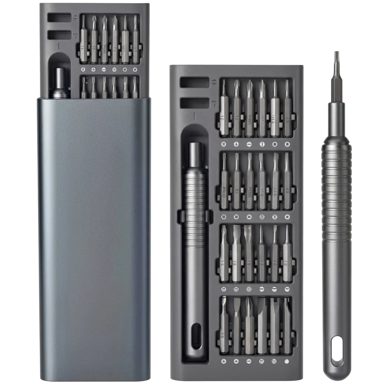 Kit de Tournevis de Précision Embouts en Acier S2 pour Smartphone PC Montre et Électronique