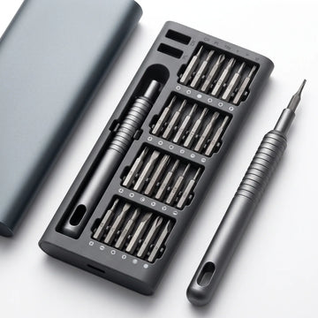 Kit de Tournevis de Précision Embouts en Acier S2 pour Smartphone PC Montre et Électronique