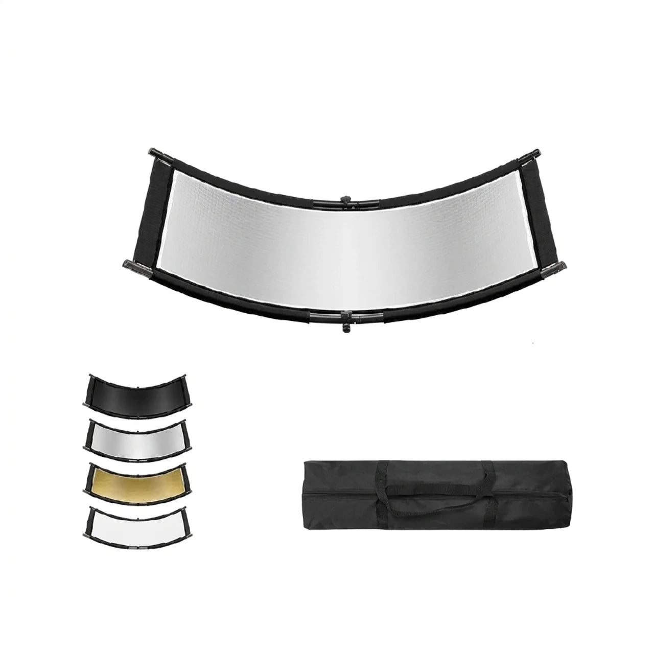 Réflecteur Photo en U 4-en-1 Pliable Kit d'Éclairage Studio Professionnel