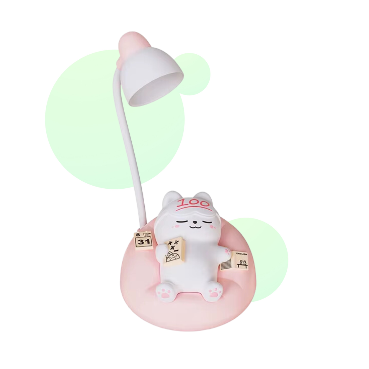 Lampe de Chevet Chat Endormi