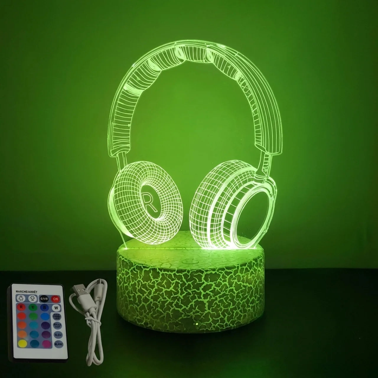 Lampe LED Gaming 3D