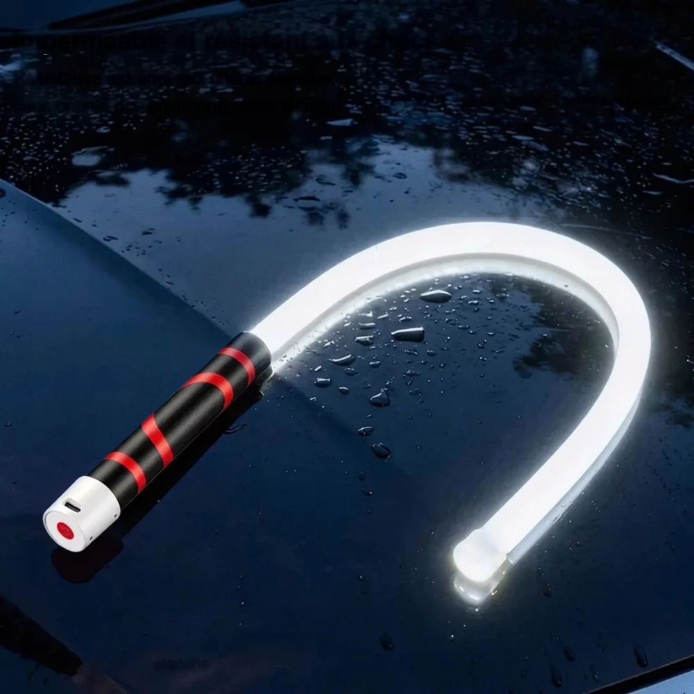 Lampe de travail LED flexible rechargeable haute luminosité pour réparation automobile