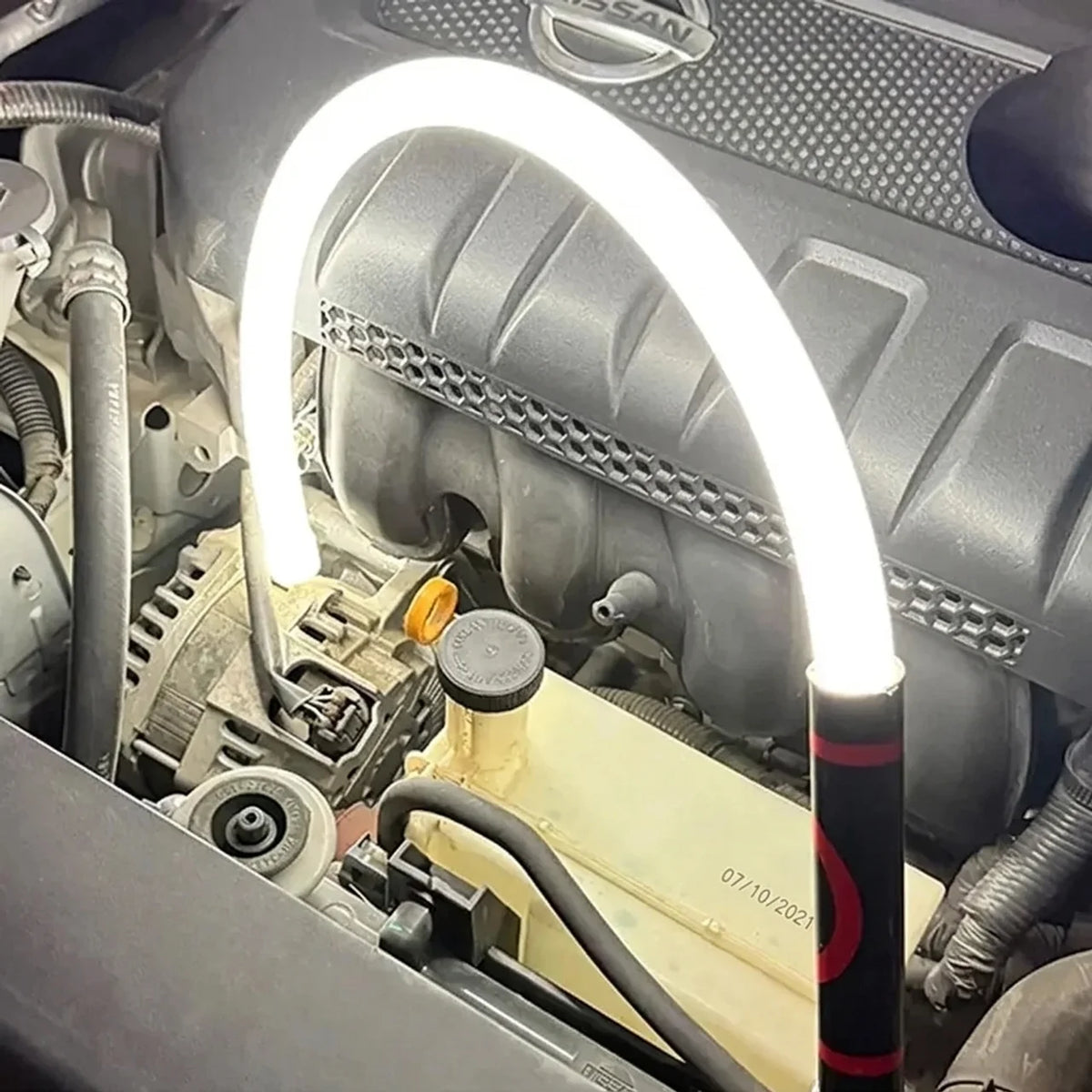 Lampe de travail LED flexible rechargeable haute luminosité pour réparation automobile