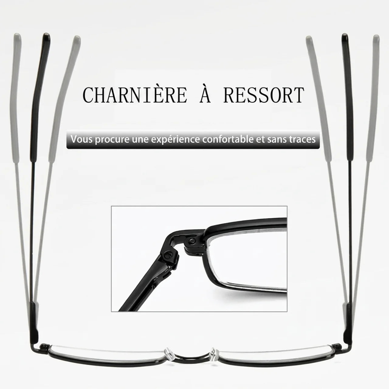 Lunettes Lecture Compactes Anti-Lumière Bleue