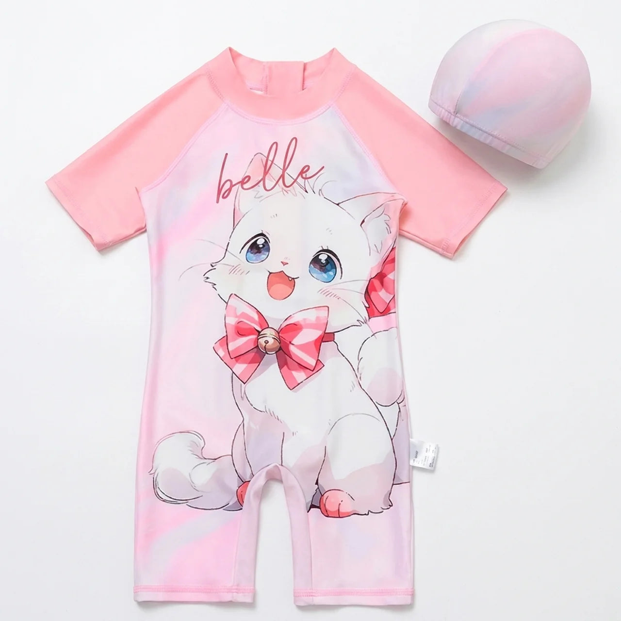 Maillot de Bain Fille Motif Chat