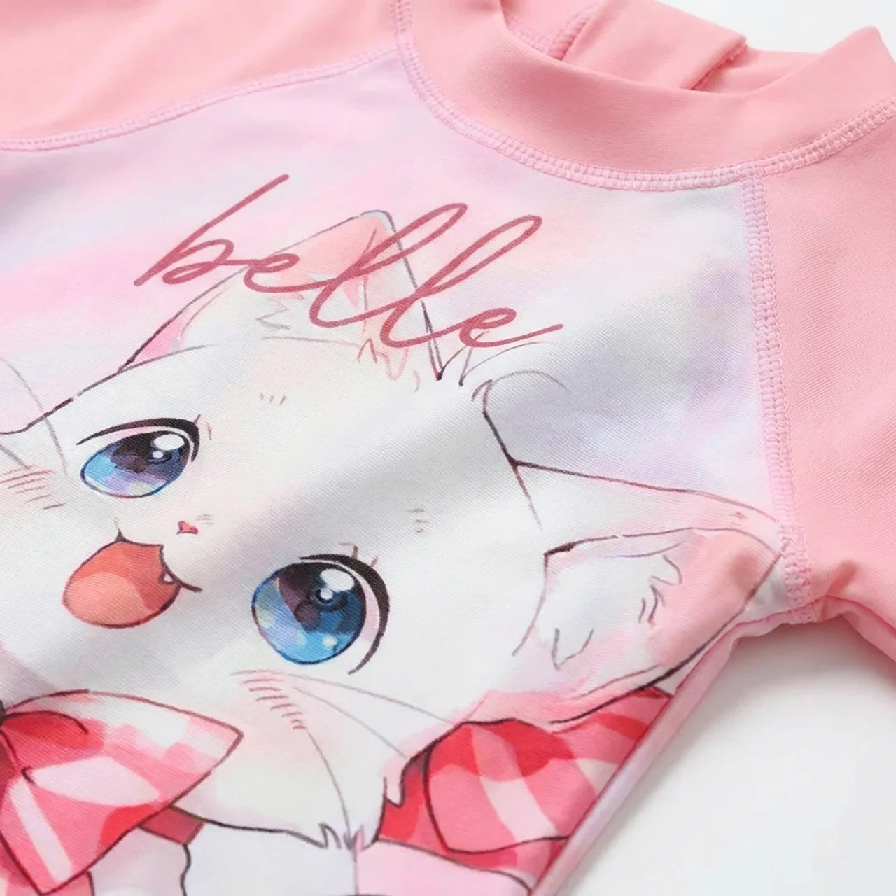 Maillot de Bain Fille Motif Chat