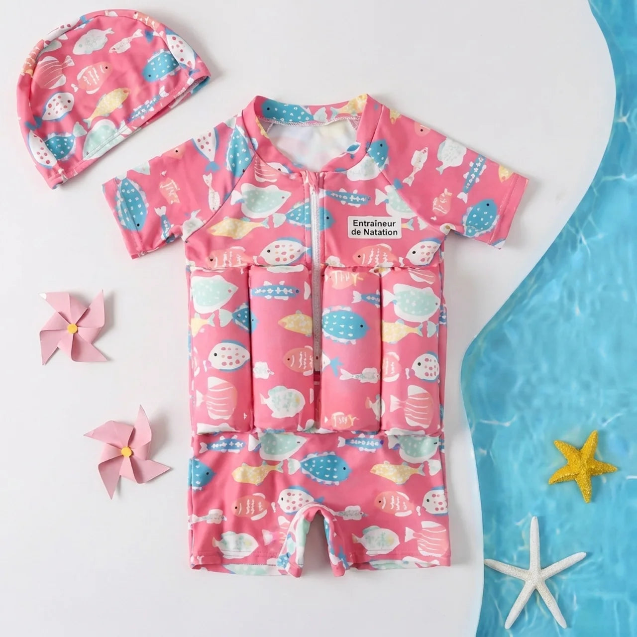 Maillot de Bain Flottant Enfant